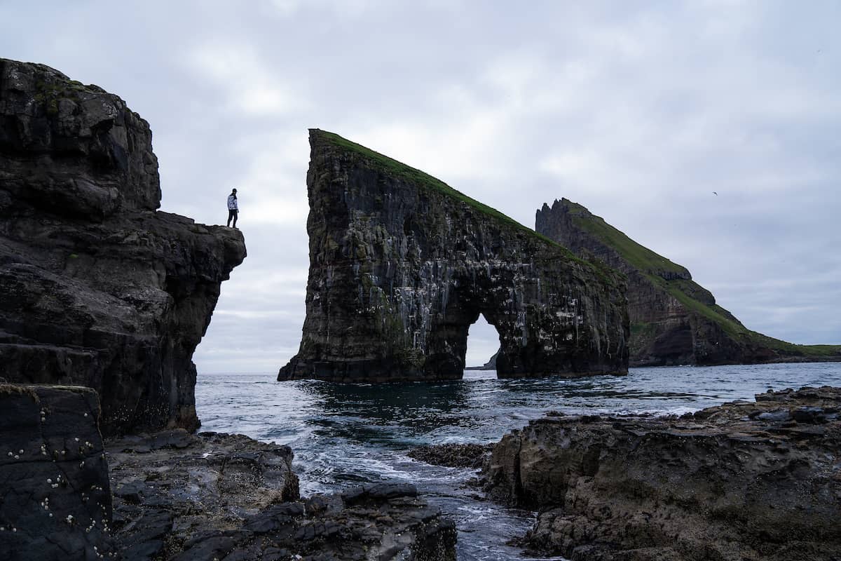 Drangarnir in the Faroe Islands