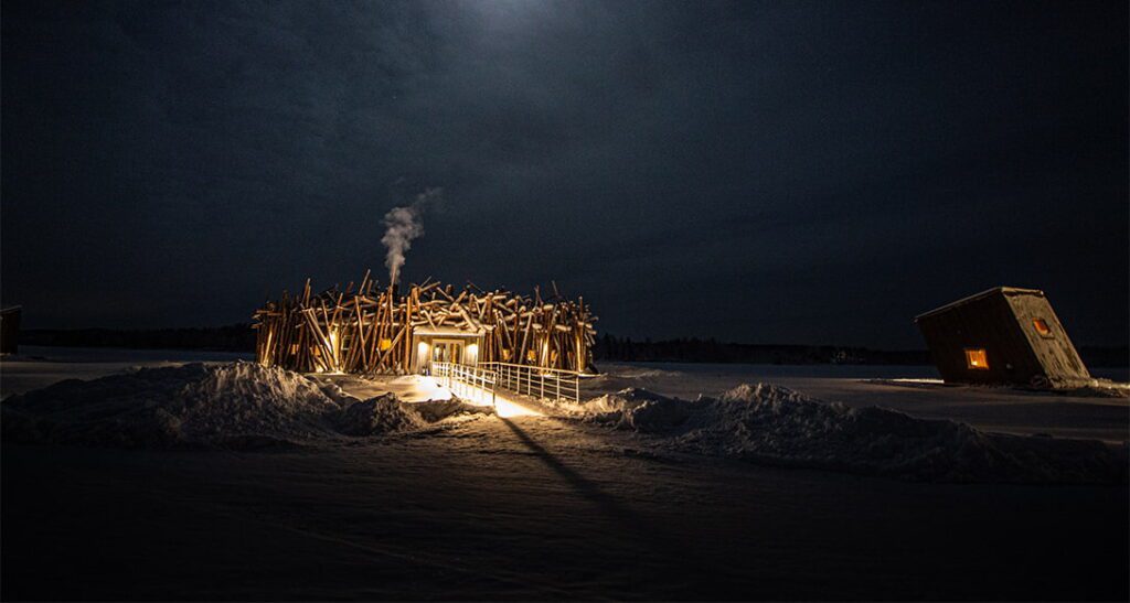 Arctic Bath in Harads