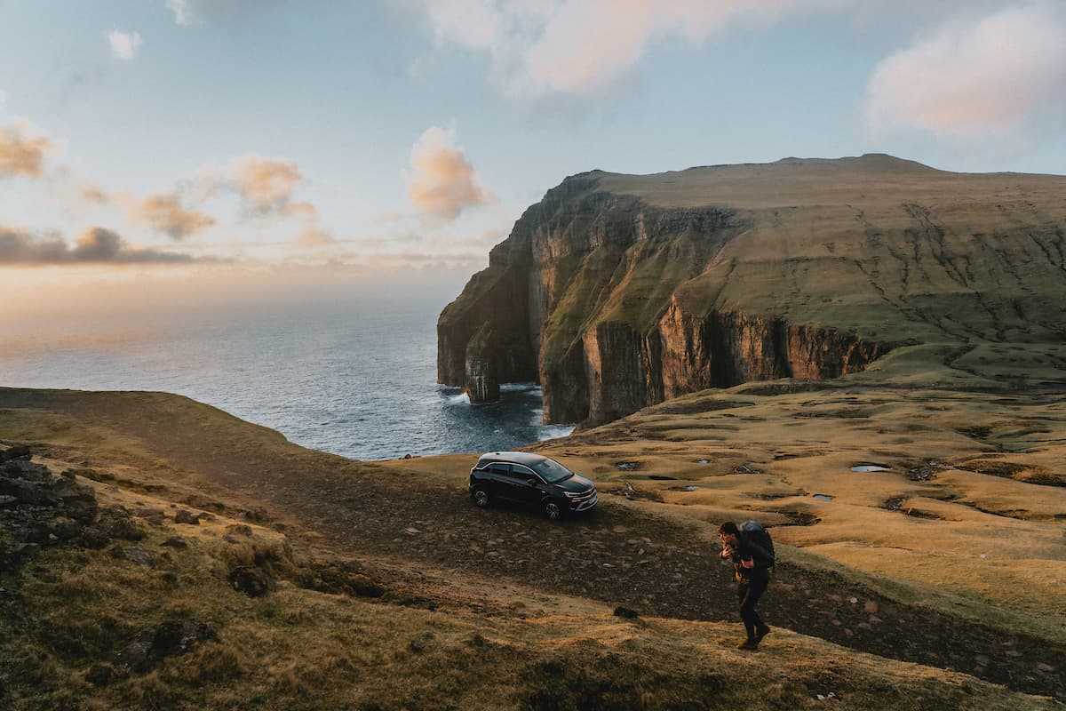 Cliffs in Faroe Islands