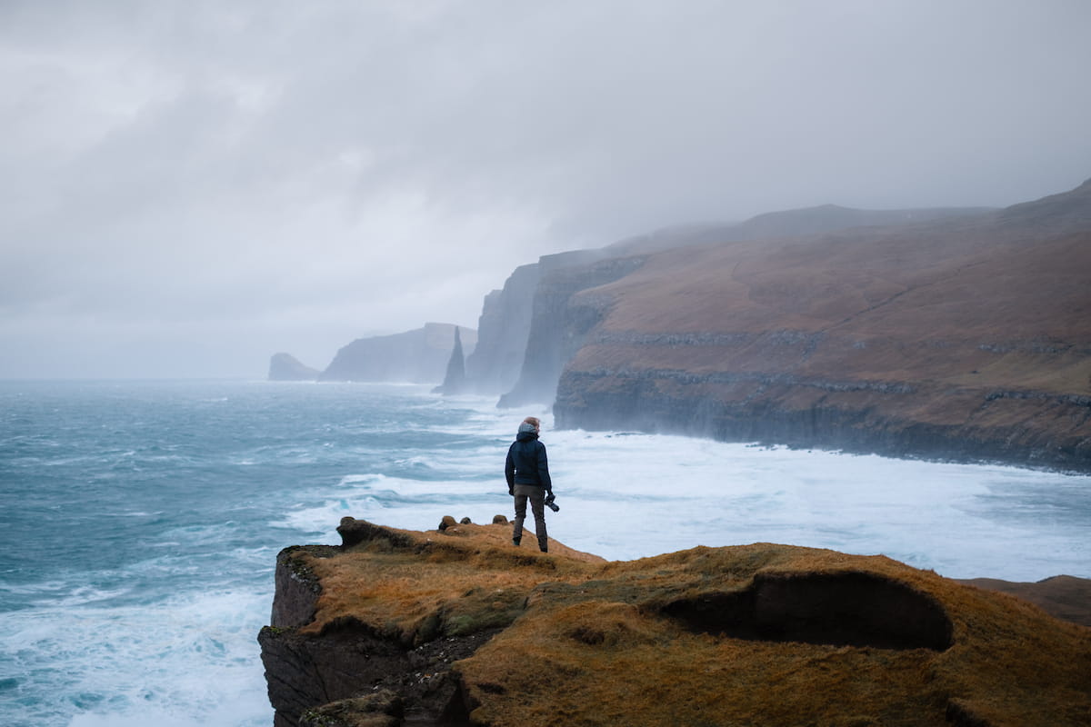 Cliffs in the Faroe Islands