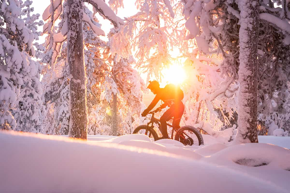 Fatbiking in Levi