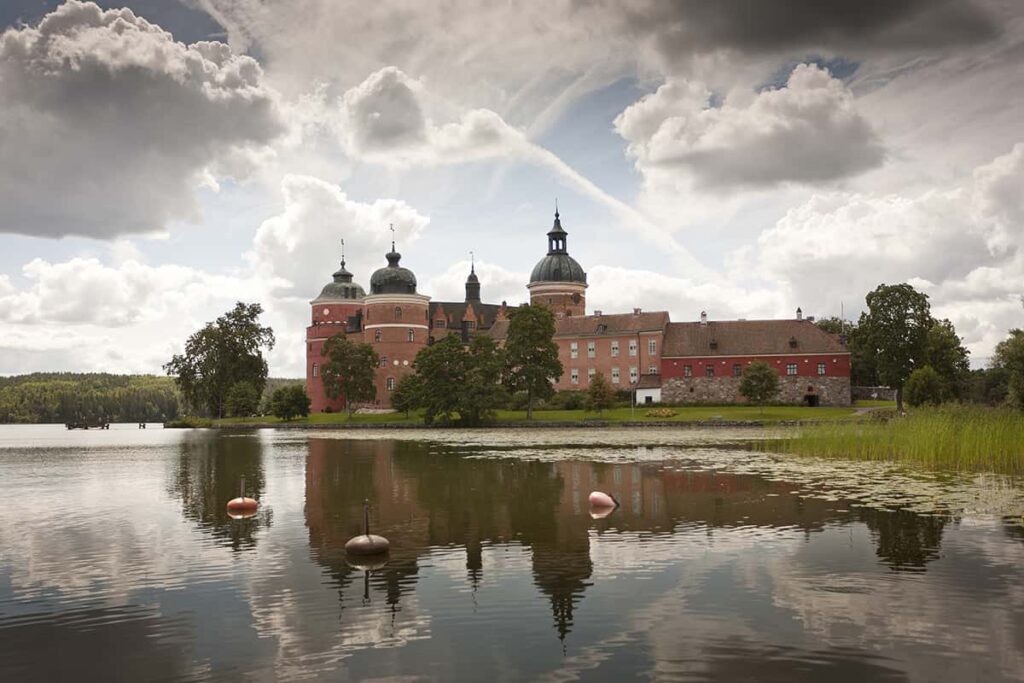 Gripsholm castle in Mariefred town