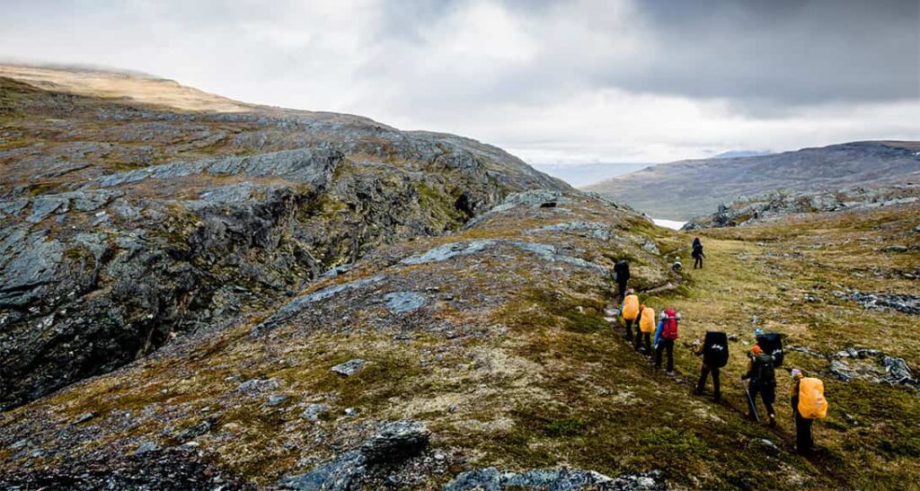 Hiking in Swedish Lapland