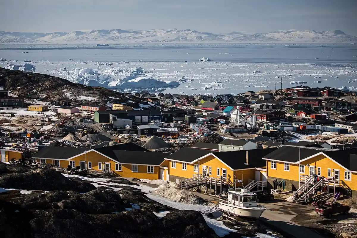 Ilulissat view from the back