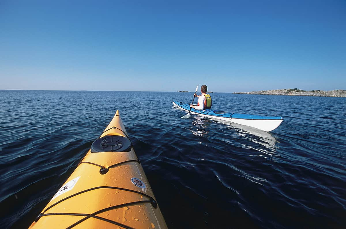 Kayaking in the Archipelago and Baltic Sea in Sweden