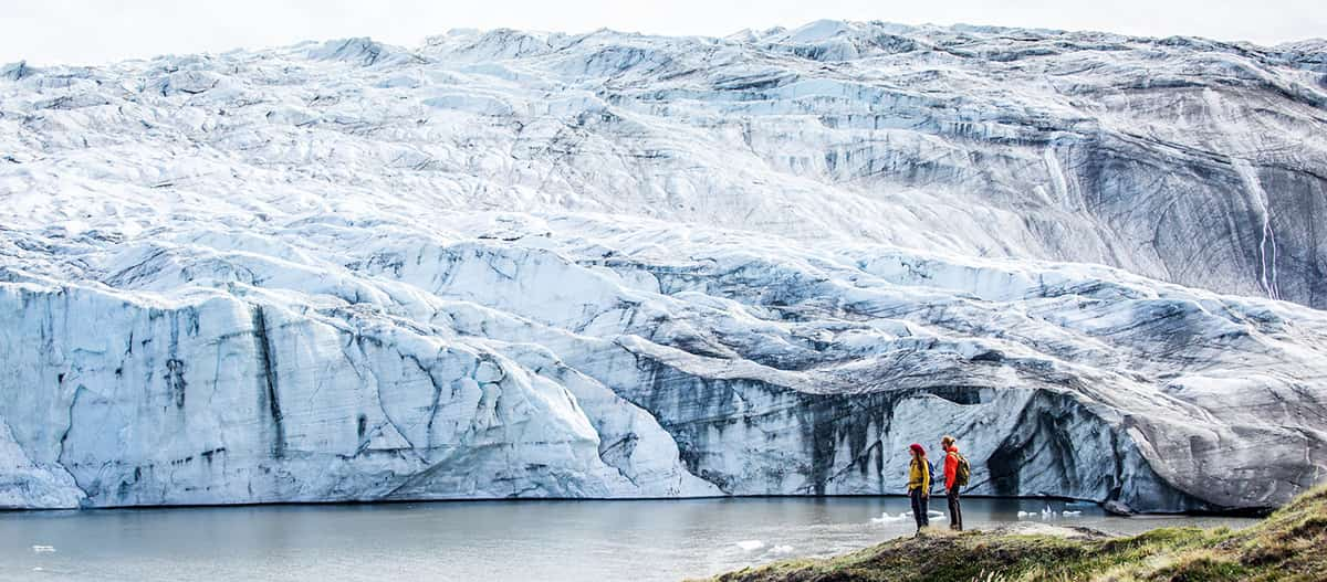 Russell glacier in the Kangerlussuaq backcountry