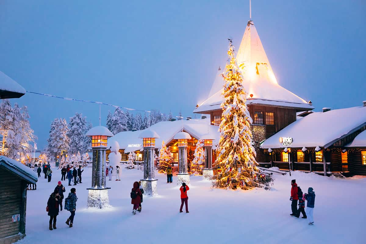 Santa Claus Village in Finland