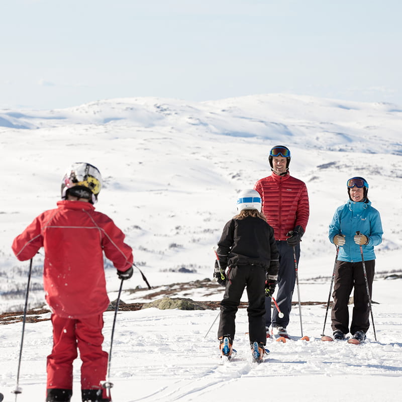 Skiing in Sweden