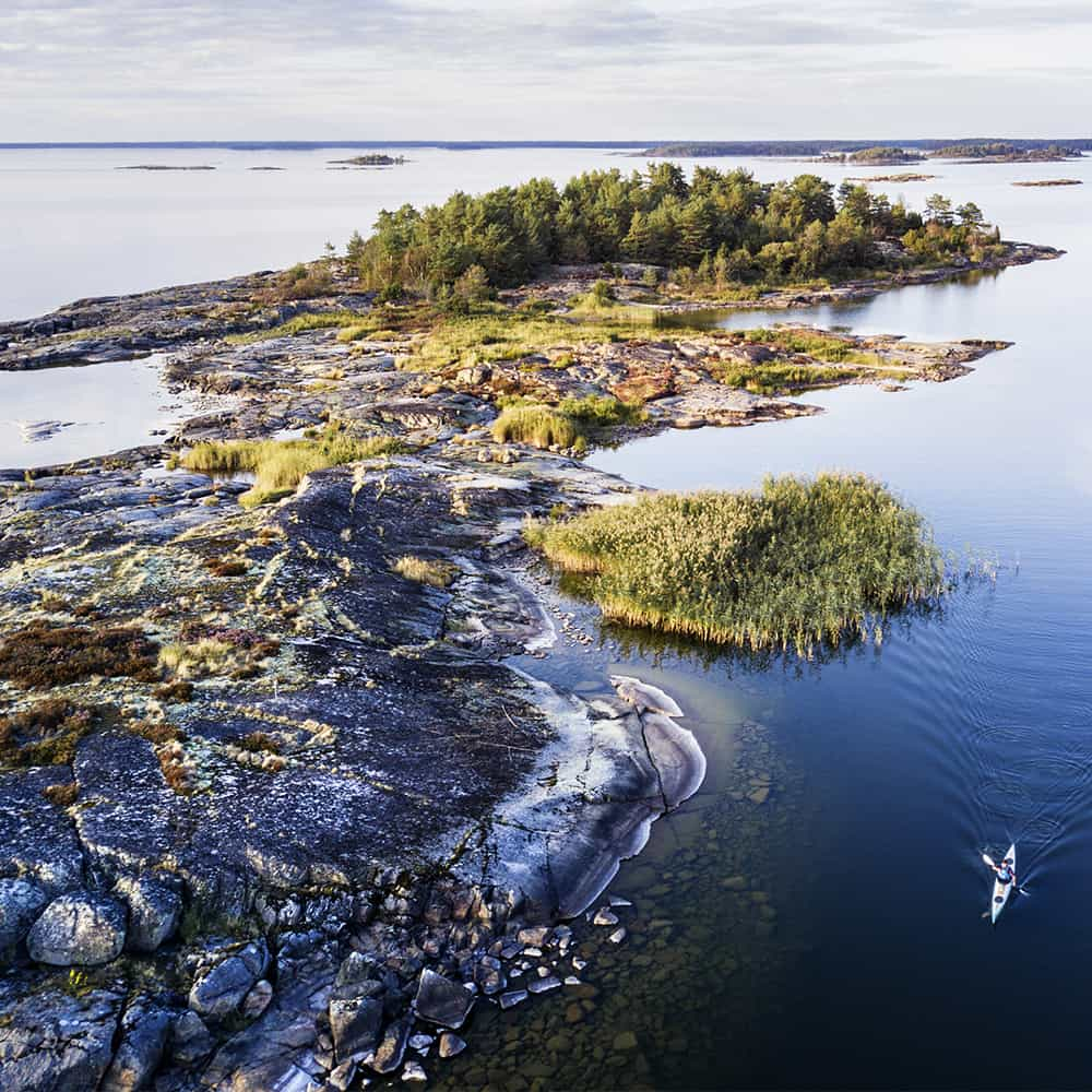 Archipelago in Sweden