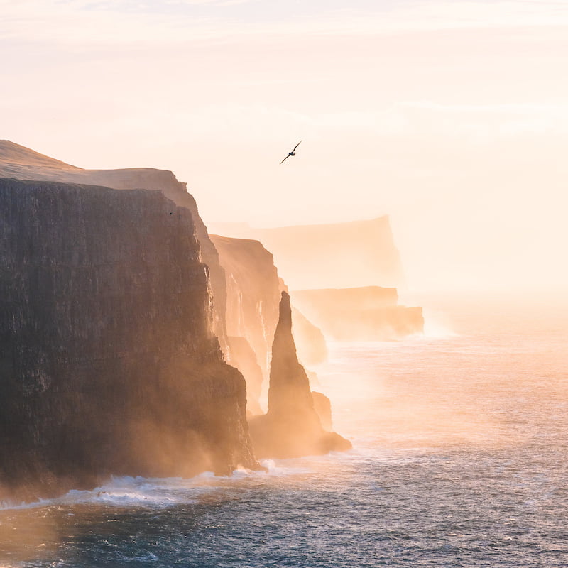 Cliffs in Faroe Islands