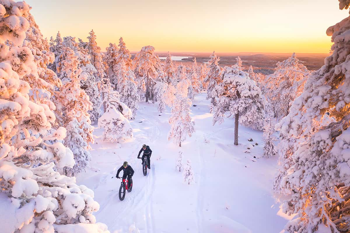 Fatbiking in Finland