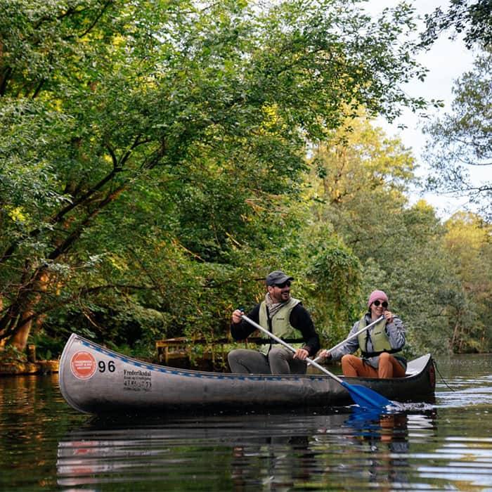 Kayaking in north Copenhagen