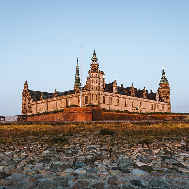 Kronborg slot in Denmark