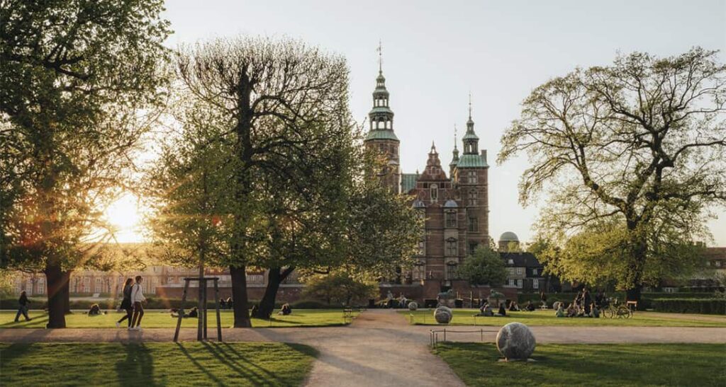 Rosenborg castle in Denmark