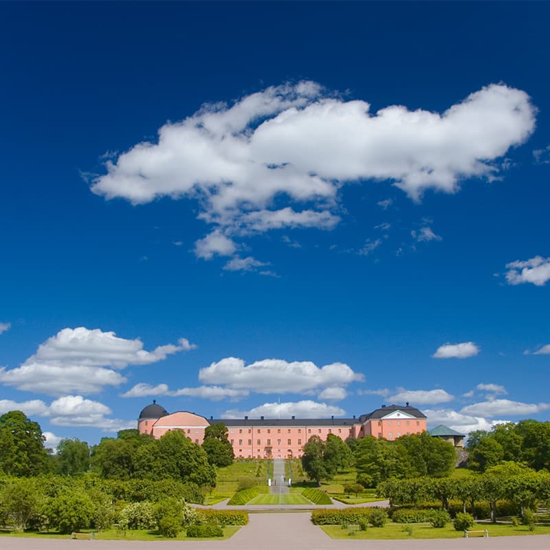 Uppsala castle in Sweden